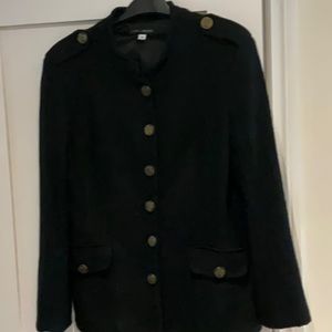 FRANCO MIRABELLI WOOL MILITARY JACKET
